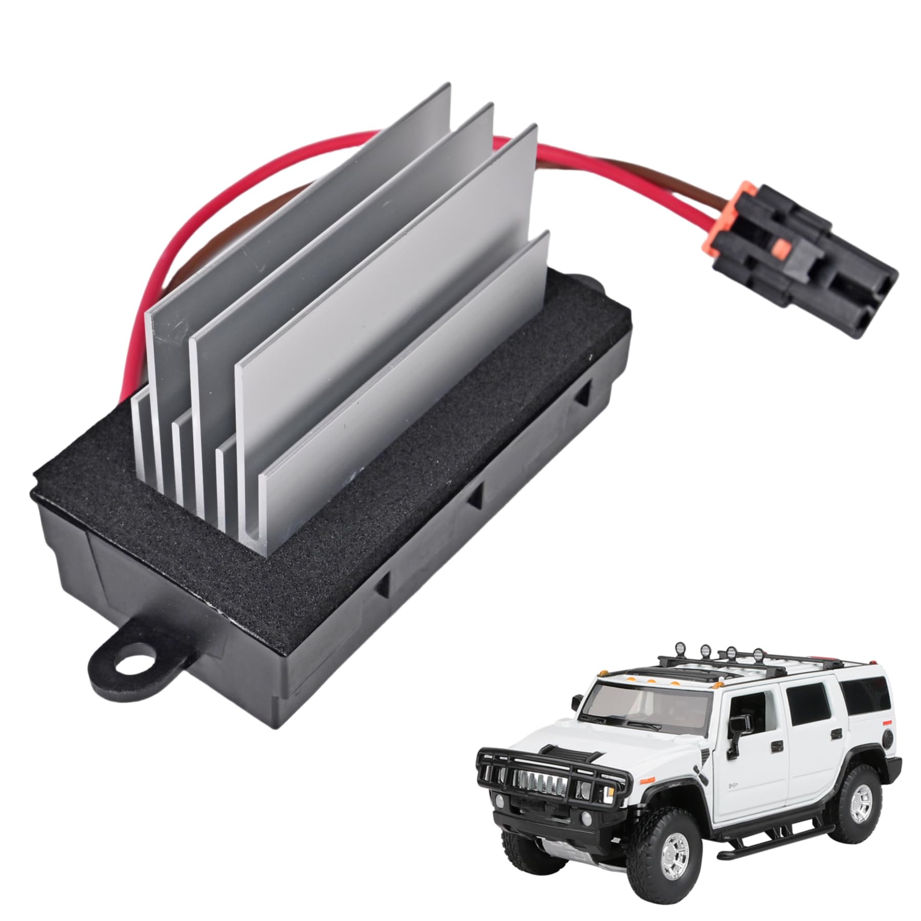 PANNUOSCS front view of blower resistor showing exact OE fit and finish