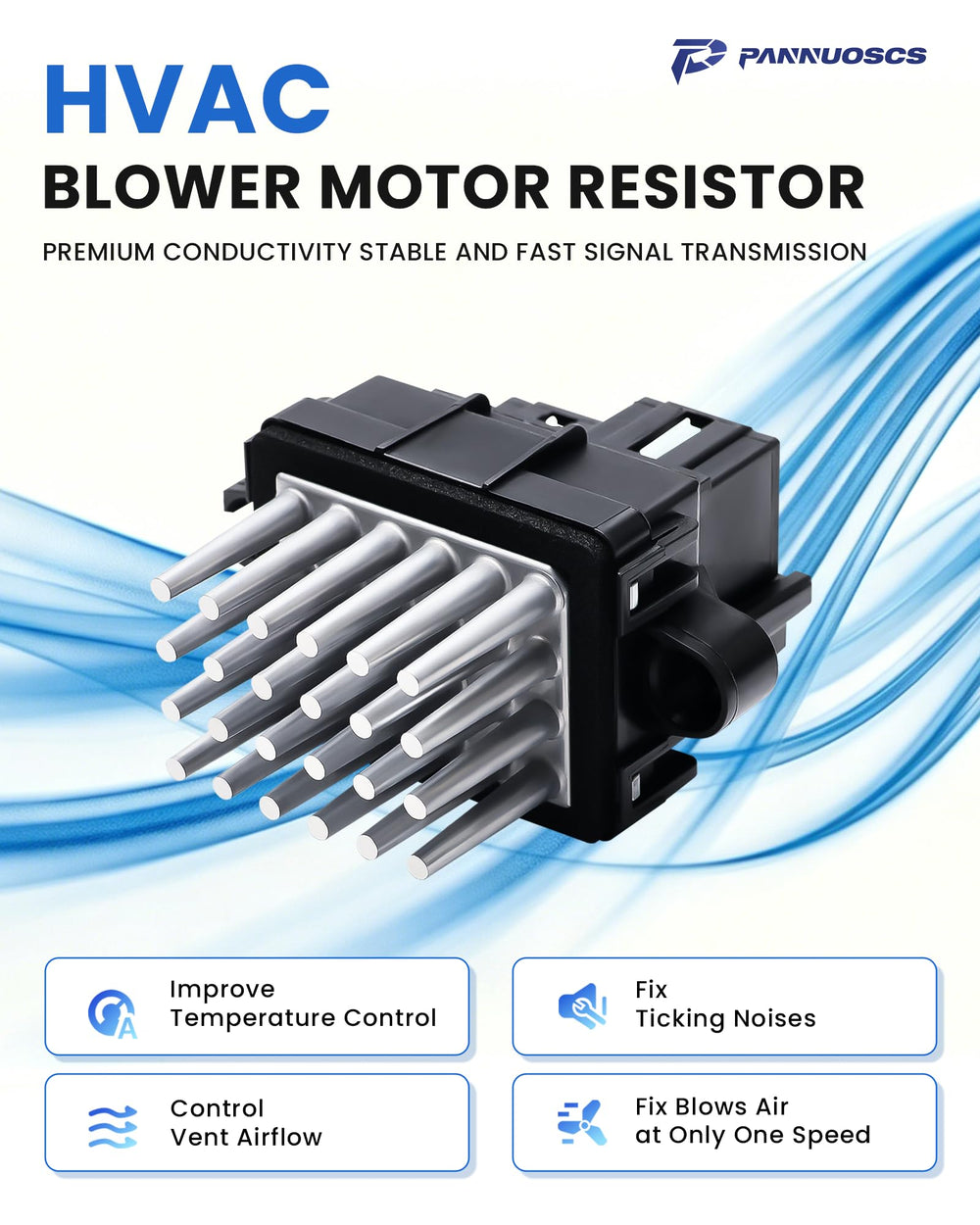 PANNUOSCS resistor with basic installation tools ready for a quick DIY swap and minimal downtime