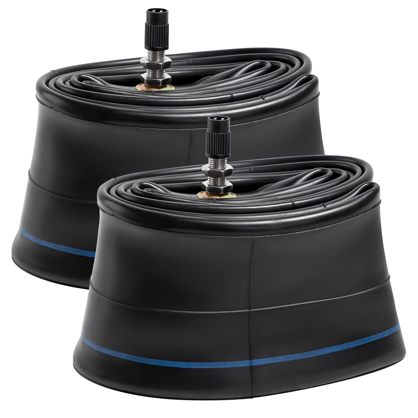PaoWin front packaging view showing two inner tubes and product label, durable spare benefit