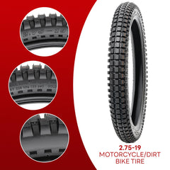 PaoWin heavy-duty TR4 inner tube with straight valve for reliable inflation