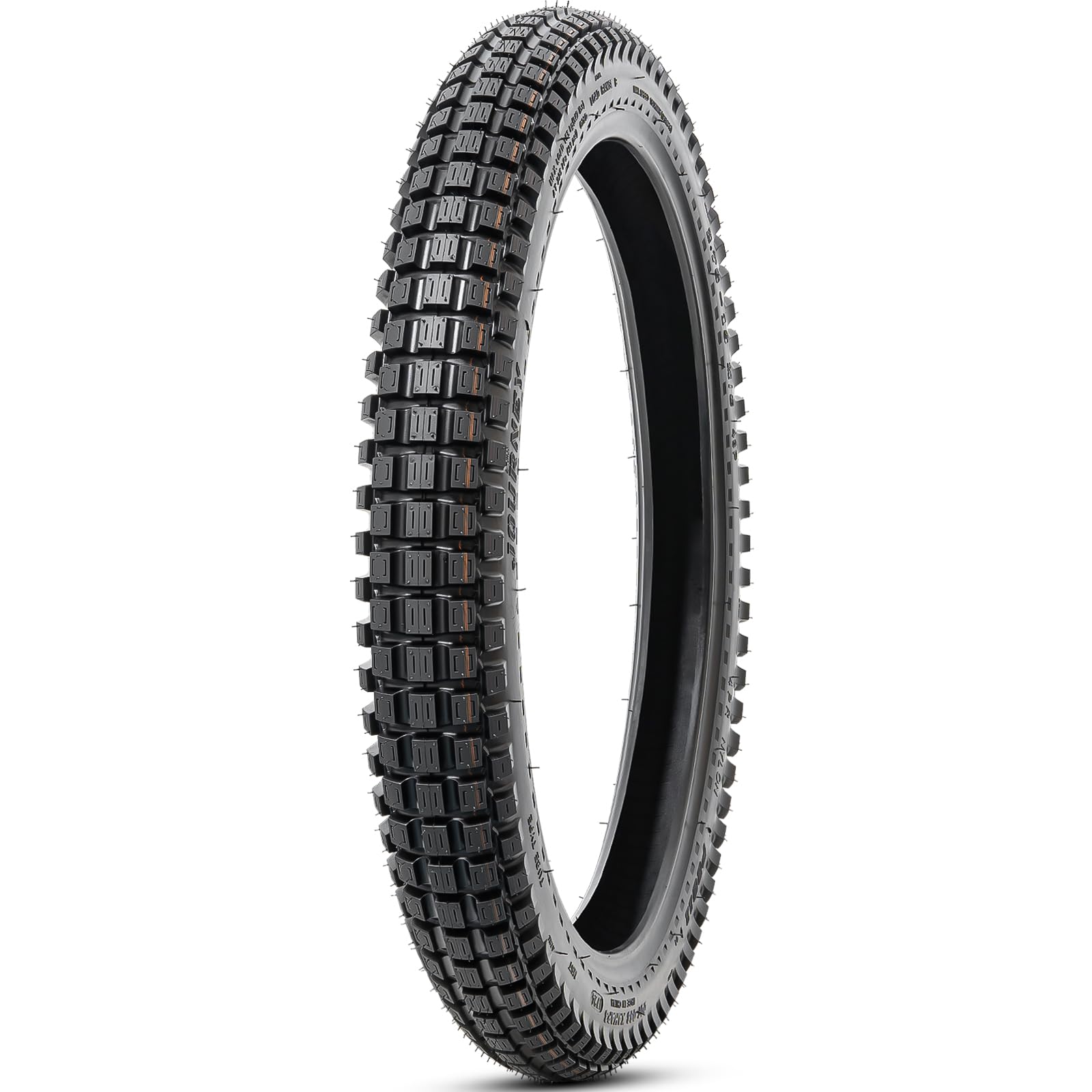PaoWin close-up of aggressive tread pattern improving off-road traction