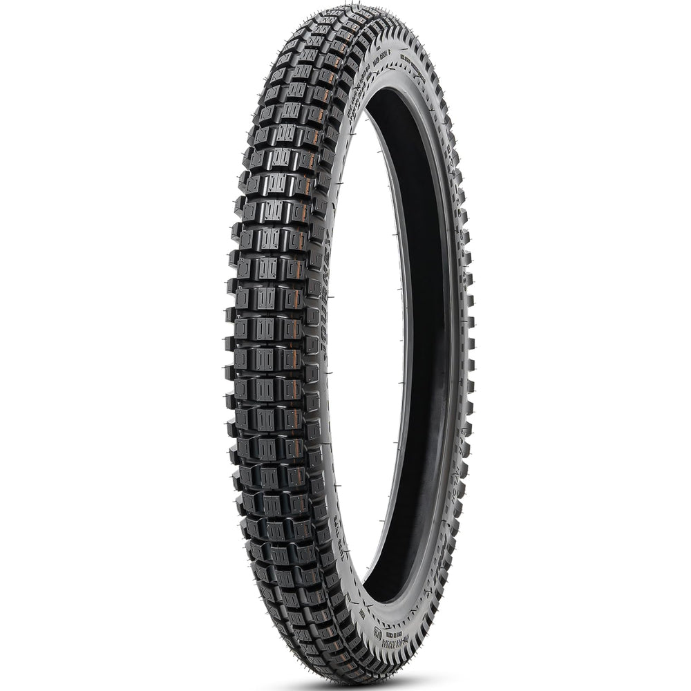 PaoWin close-up of aggressive tread pattern improving off-road traction