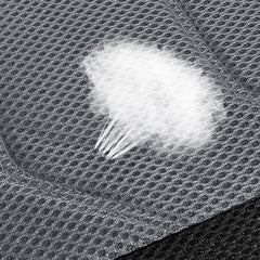 Pariiaotin seat cover showing buckle openings and airbag compatibility