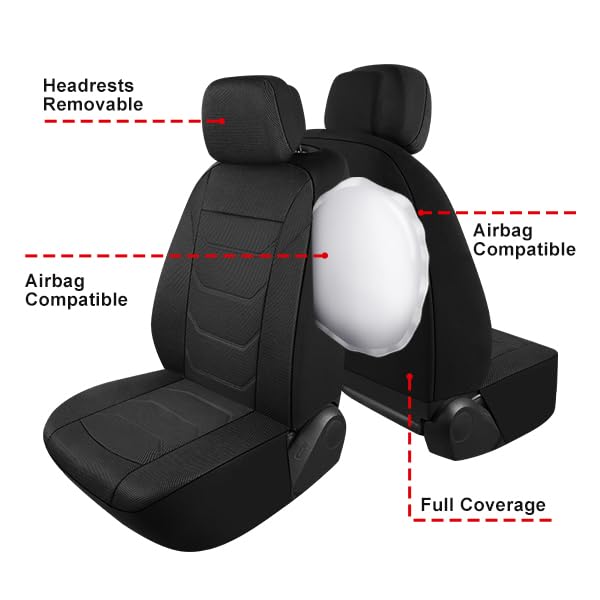 Pariiaotin seam detail showing airbag compatibility for safety