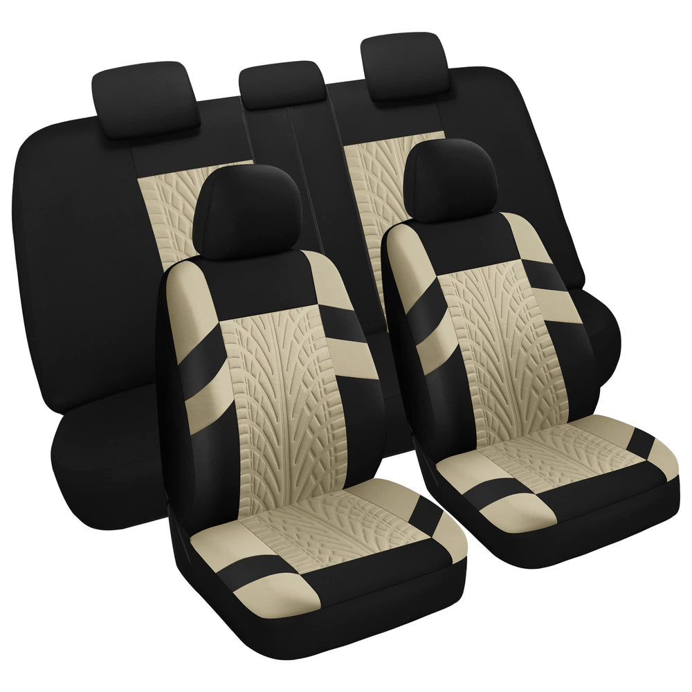 Pariitadin front seat cover full-set showing fresh interior protection