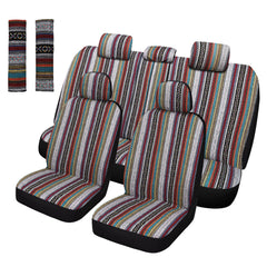 Pariitadin front seat full view showing colorful protection and refreshed interior