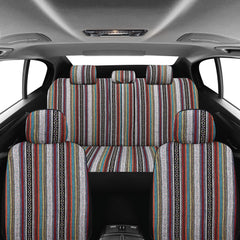 Pariitadin seatbelt pad detail demonstrating comfort and matched Baja style