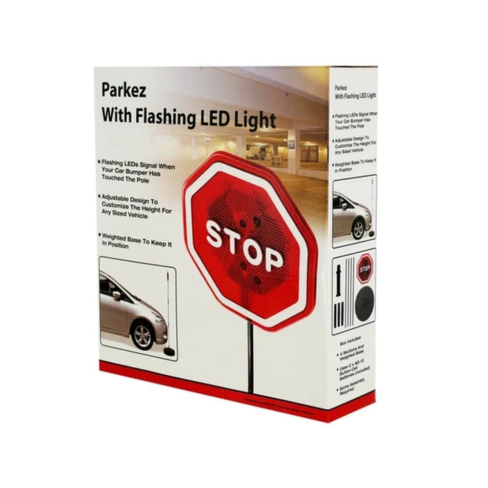 PARKEZ top LED close-up flashing for quick parking confirmation