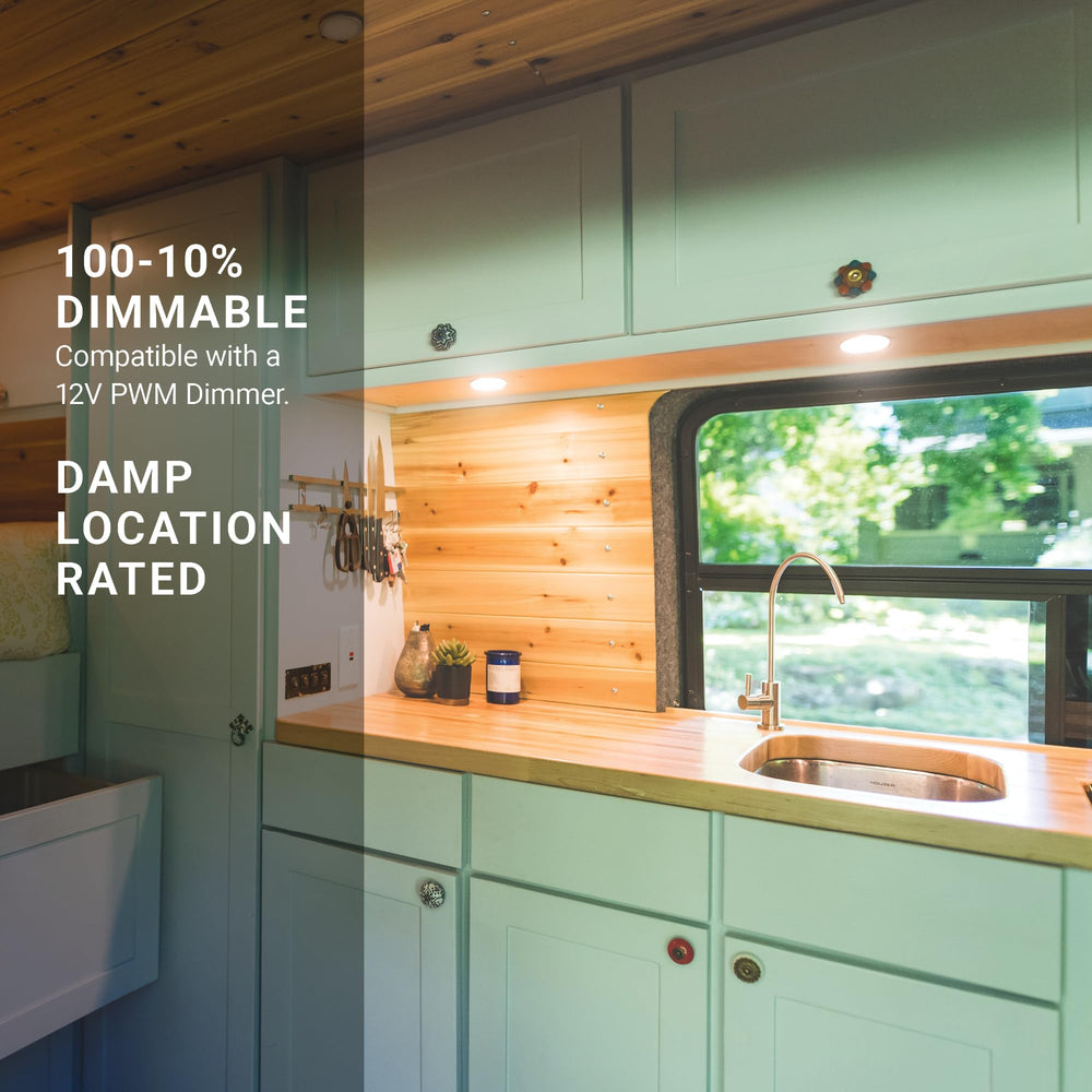 Parmida showing dimming and color options in use for mood and task lighting benefit