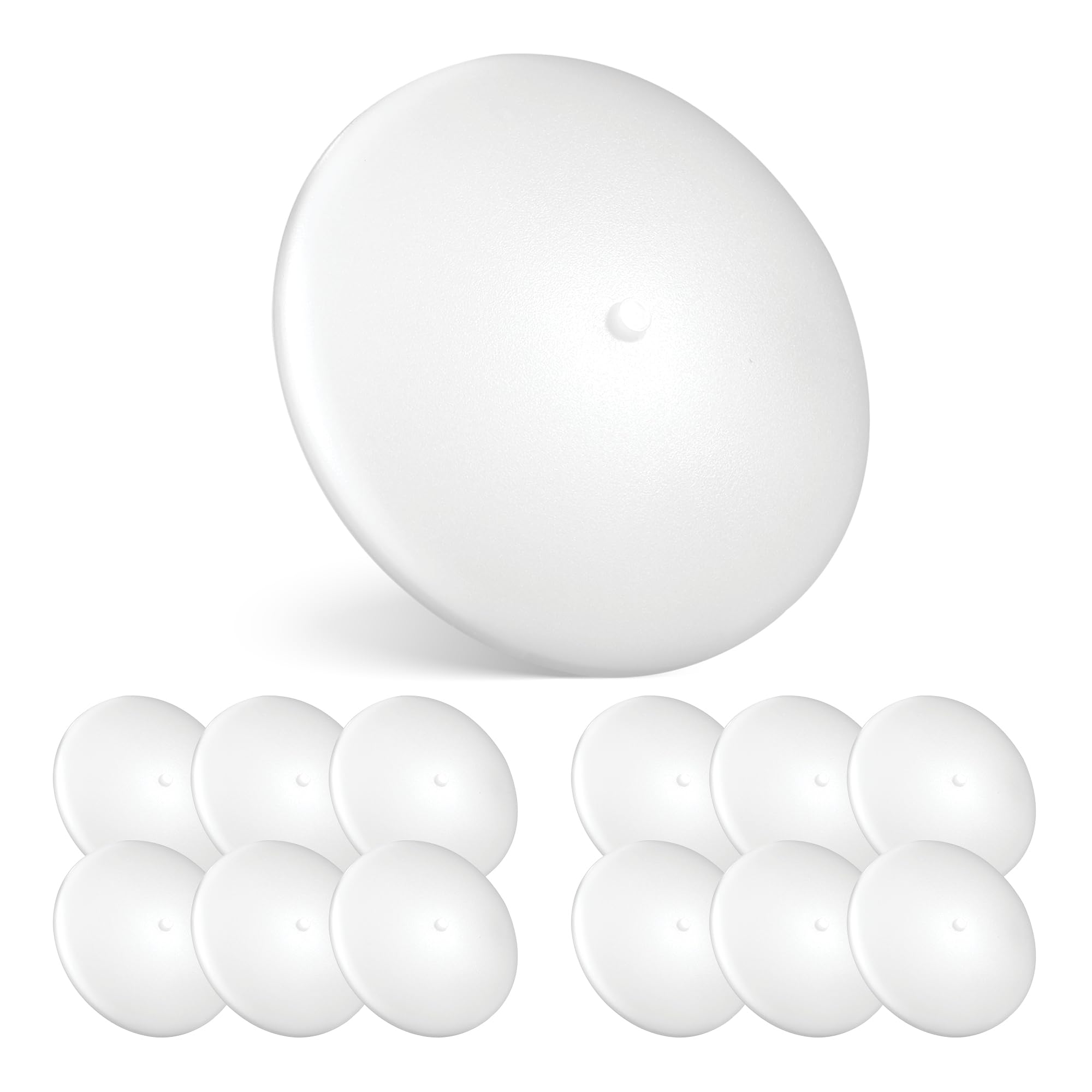 Parmida front view ceiling light showing slim profile and even illumination benefit