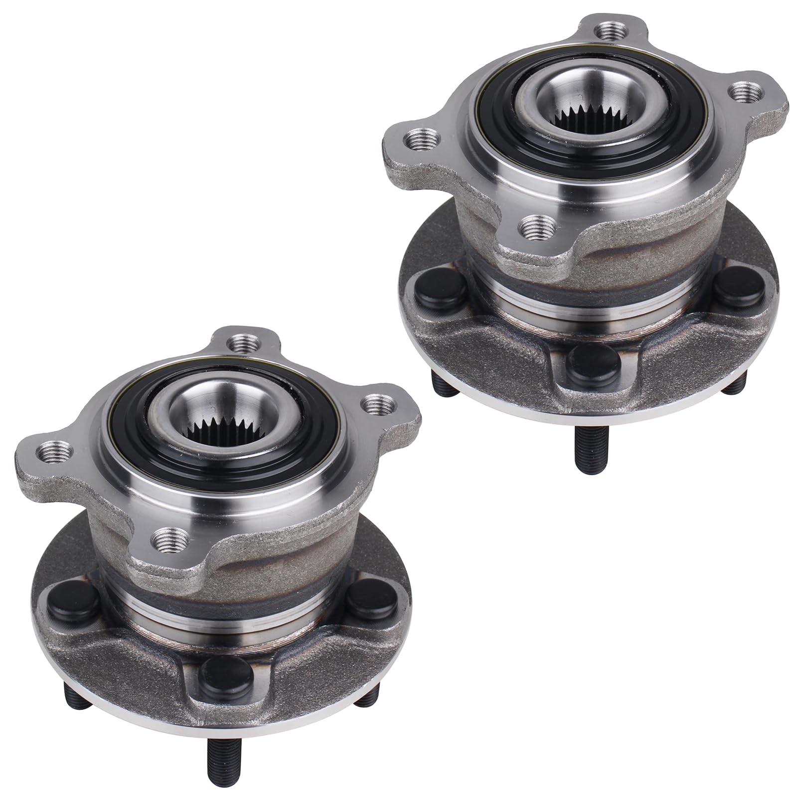 PAROD front view of rear hub assembly showing mounting points and robust construction benefit
