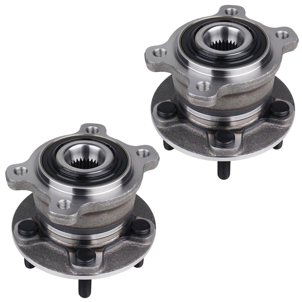 PAROD front view of rear hub assembly showing mounting points and robust construction benefit