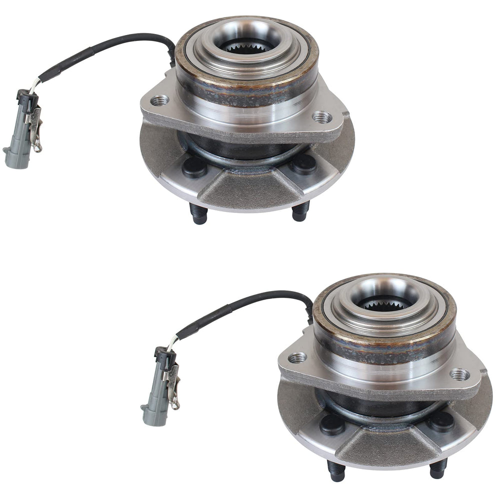PAROD front hub assembly front view showing ready-to-install durability