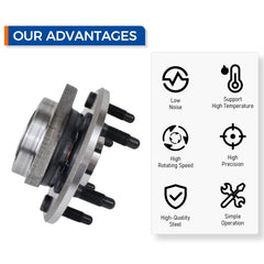 PAROD hub mounted on vehicle wheel hub area demonstrating correct fitment