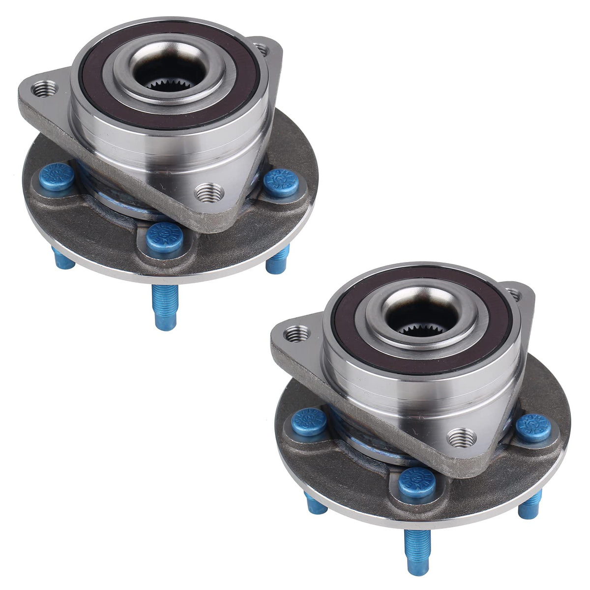 PAROD front hub assembly front view showing precise fit and easy replacement