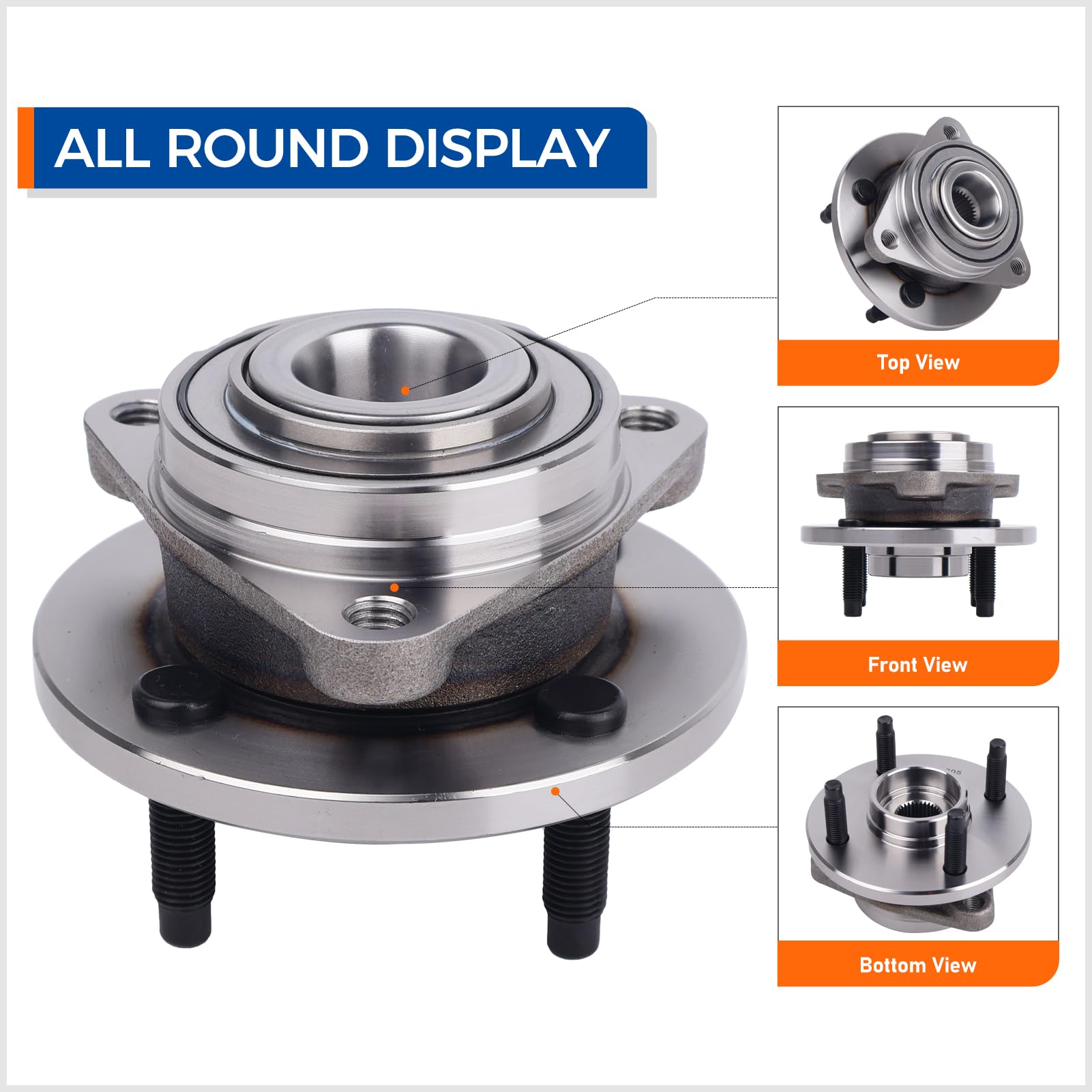 PAROD close-up bearing surface showing precision machining and durability