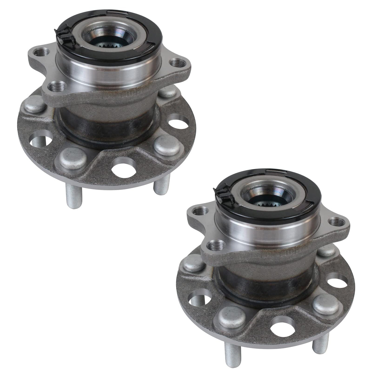 PAROD rear hub assembly front view showing clean fit and direct replacement benefit