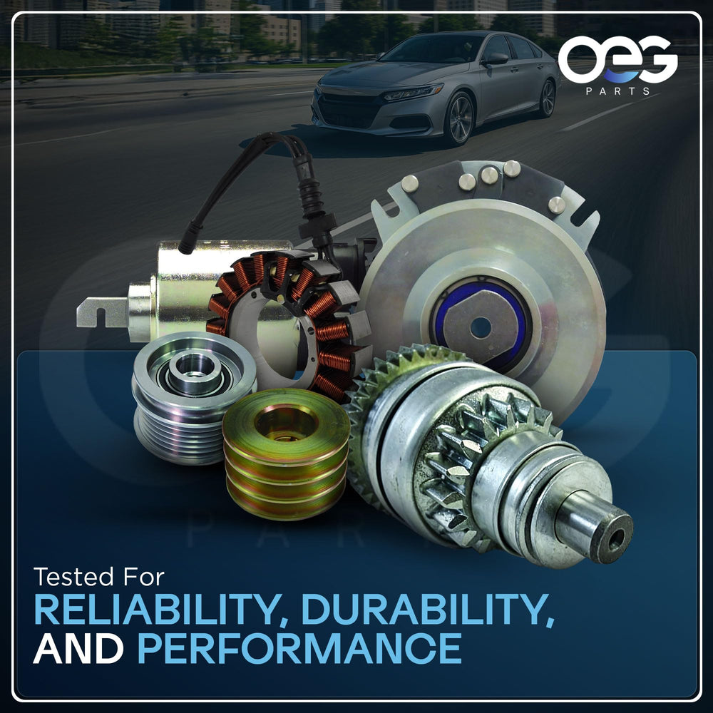 Parts Player installed on starter demonstrating correct application and functionality