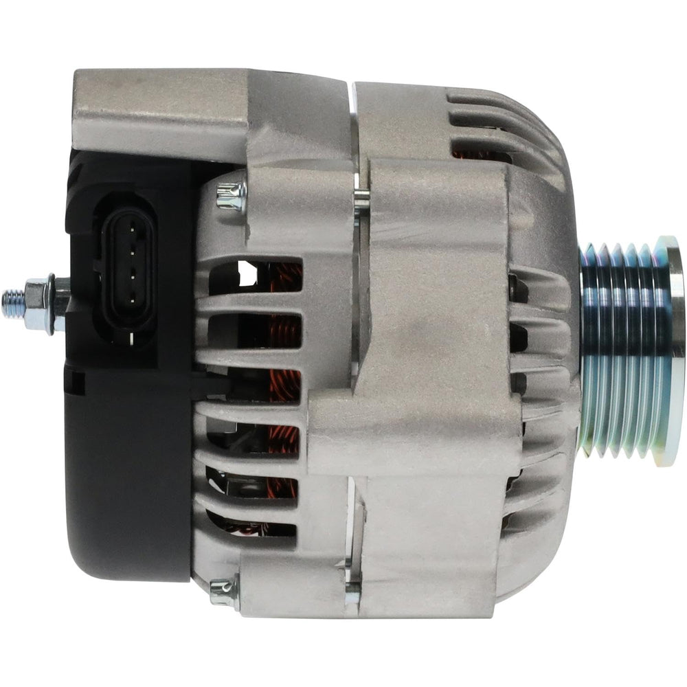 Parts Player OEG alternator label close-up showing part numbers for easy verification