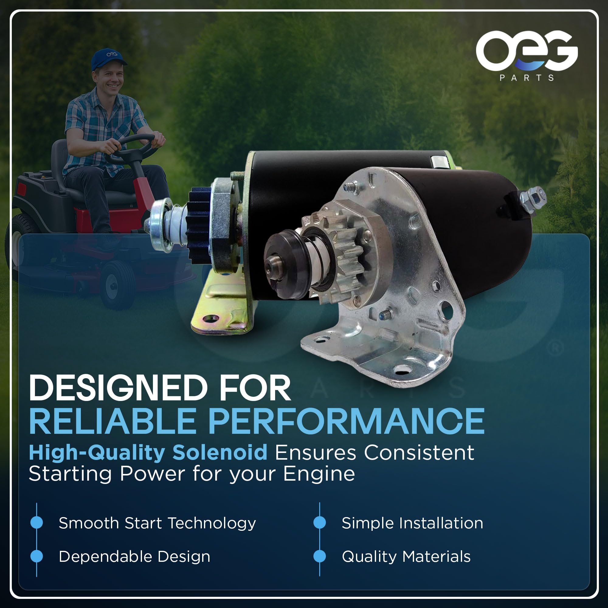 Parts Player product label and stamp for quick part number verification benefit
