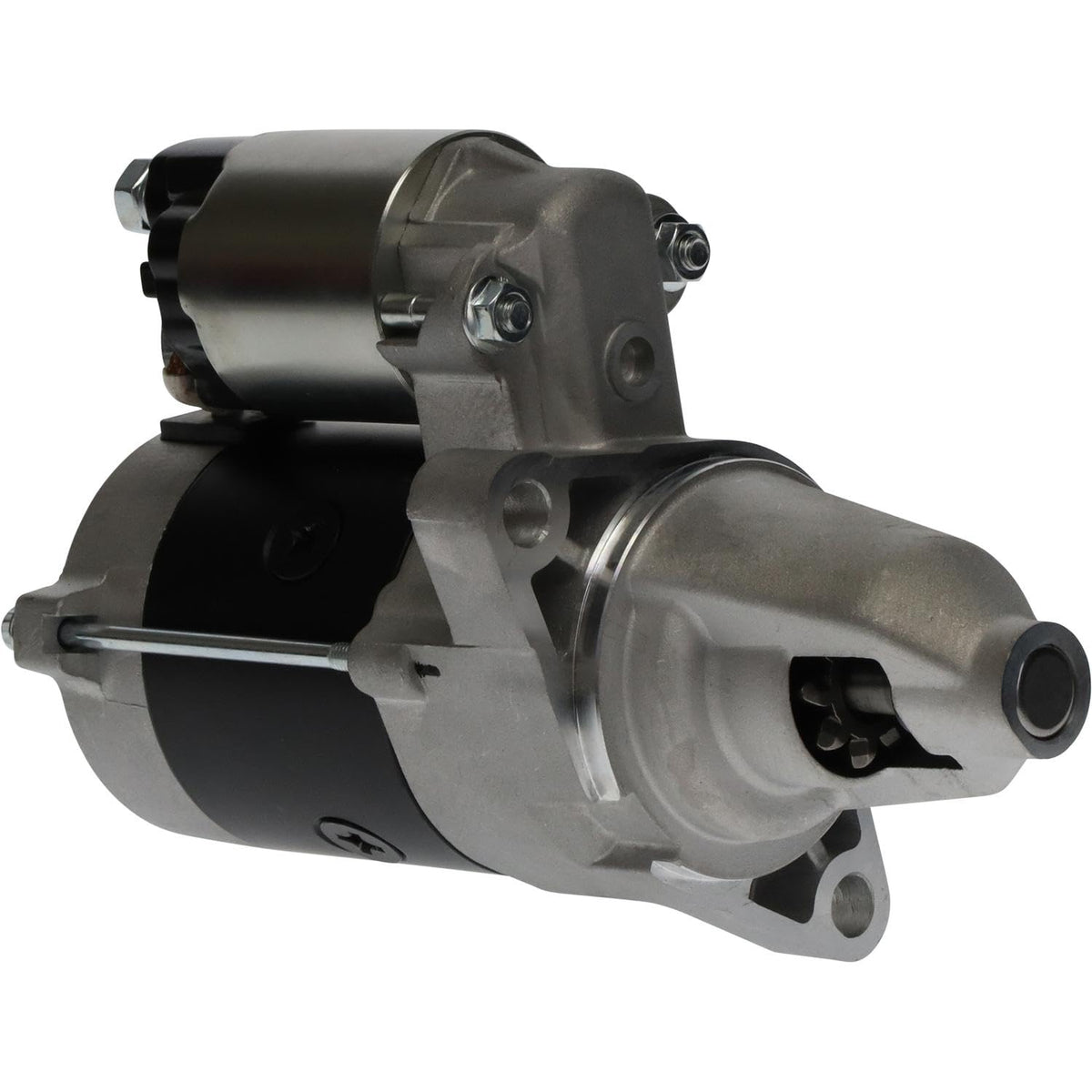 Parts Player starter front view showing housing and solenoid for reliable replacement