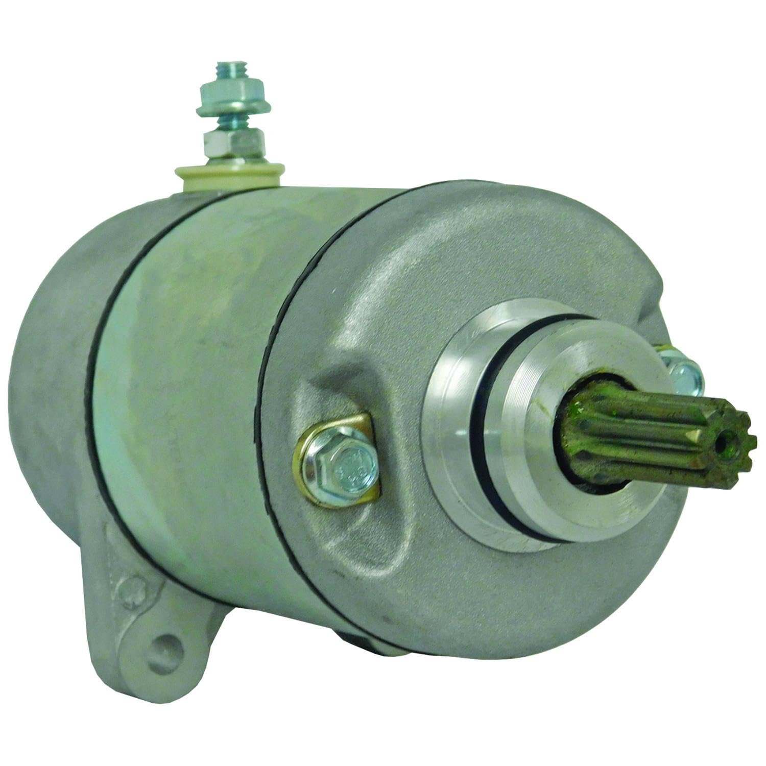 Parts Player starter front view showing housing and mounting points for easy replacement