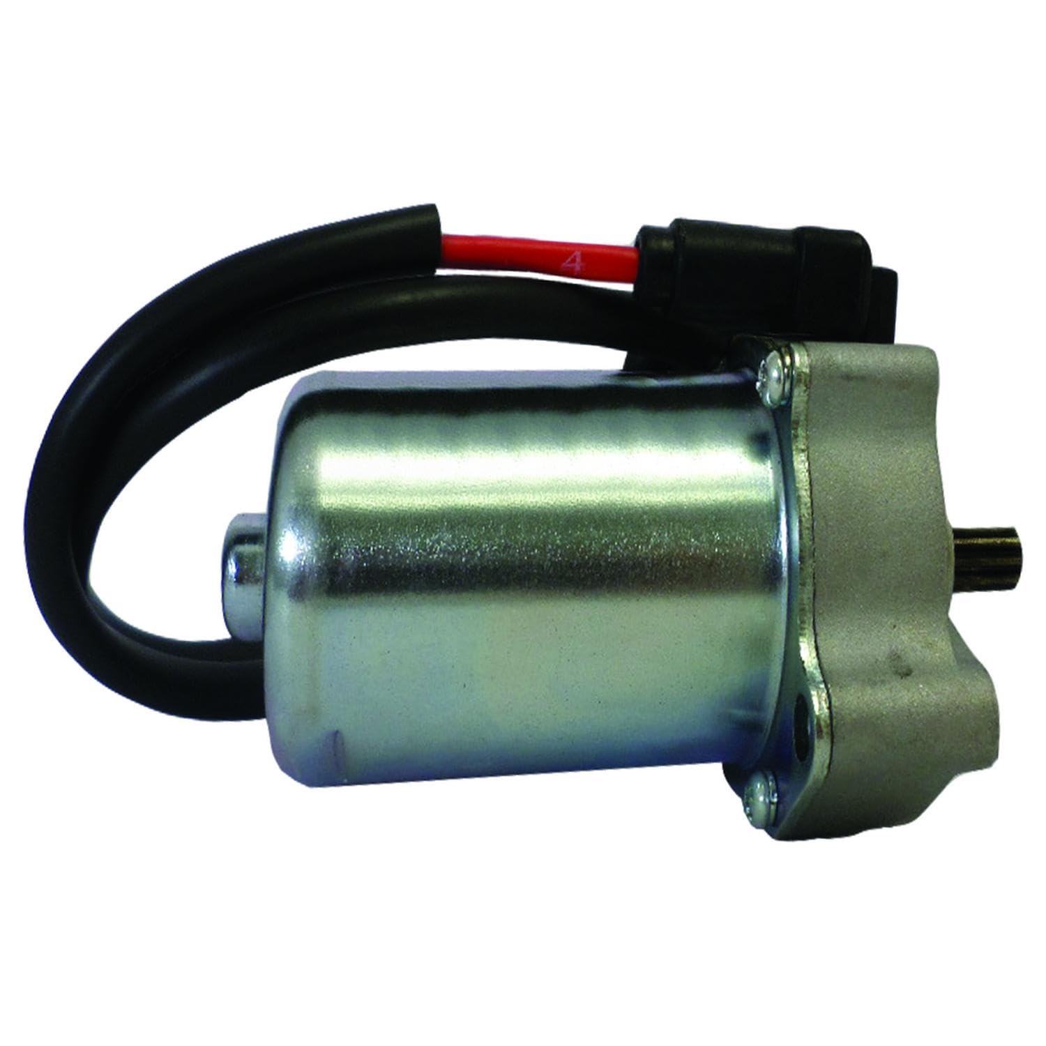 Parts Player starter side profile highlighting durable motor casing benefit
