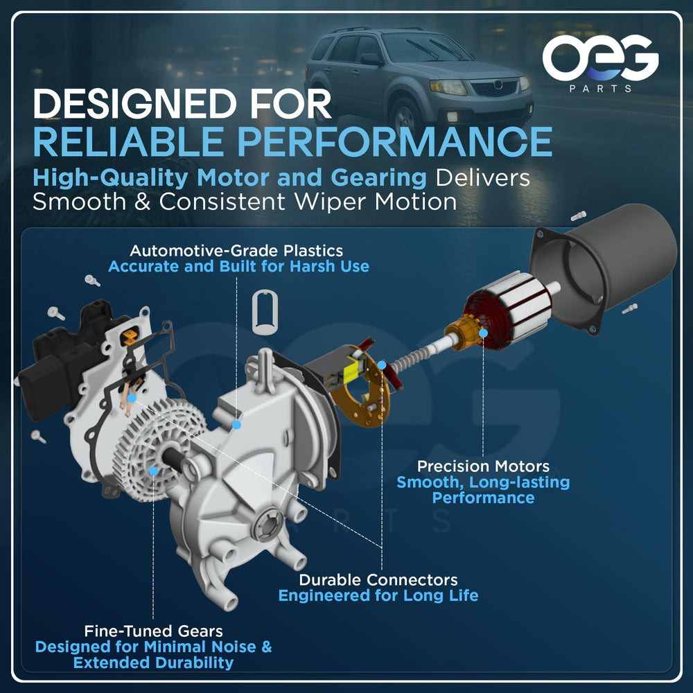 Parts Player motor installed under vehicle cowl demonstrating real-world fit