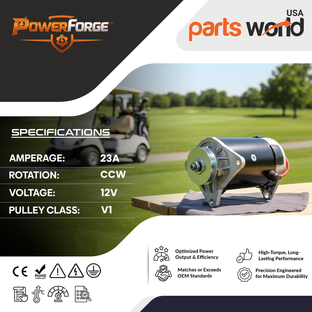 Parts World USA regulator detail ensuring stable charging performance