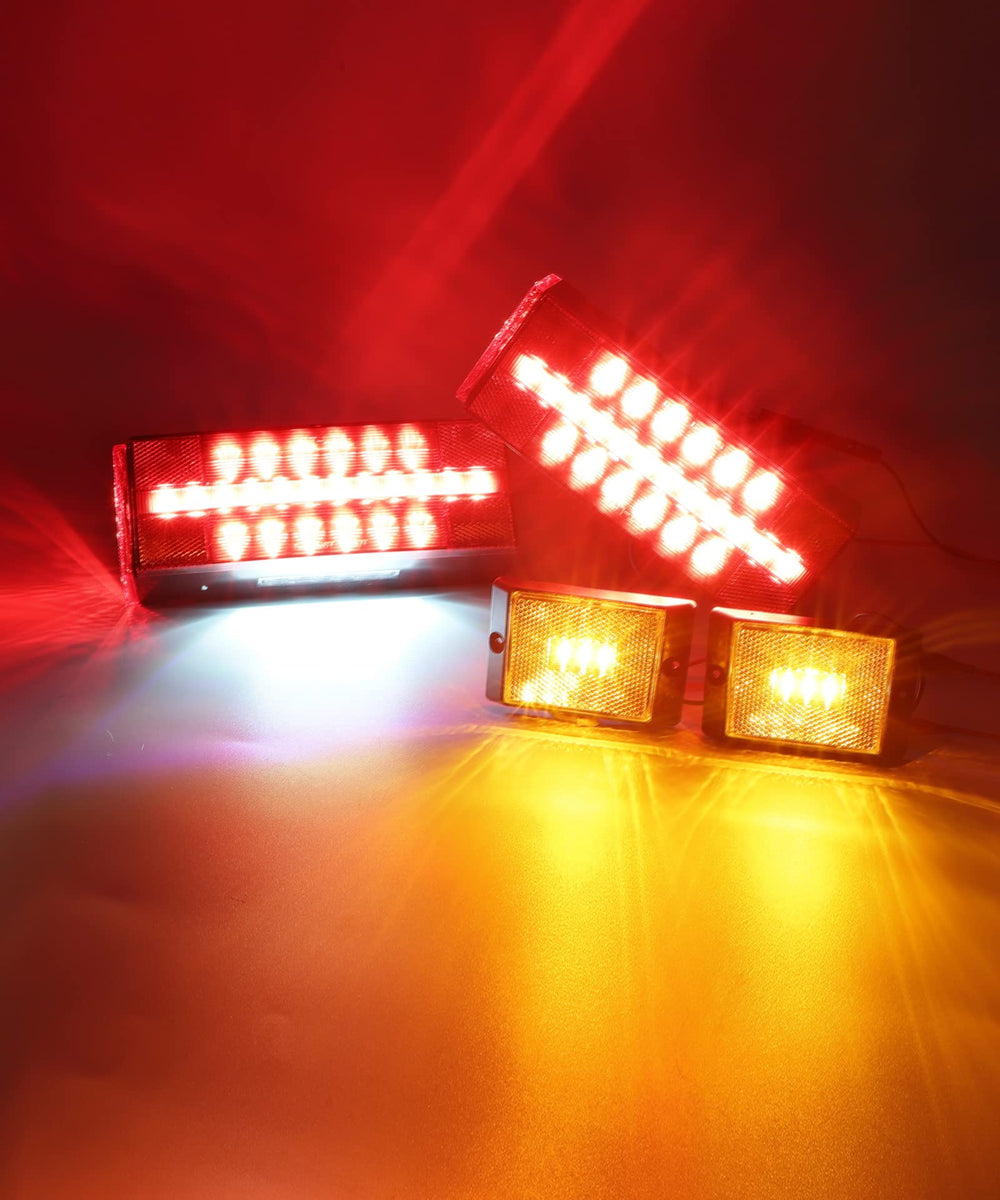 Partsam close-up of Halo-Glow ring delivering even running light for increased nighttime visibility