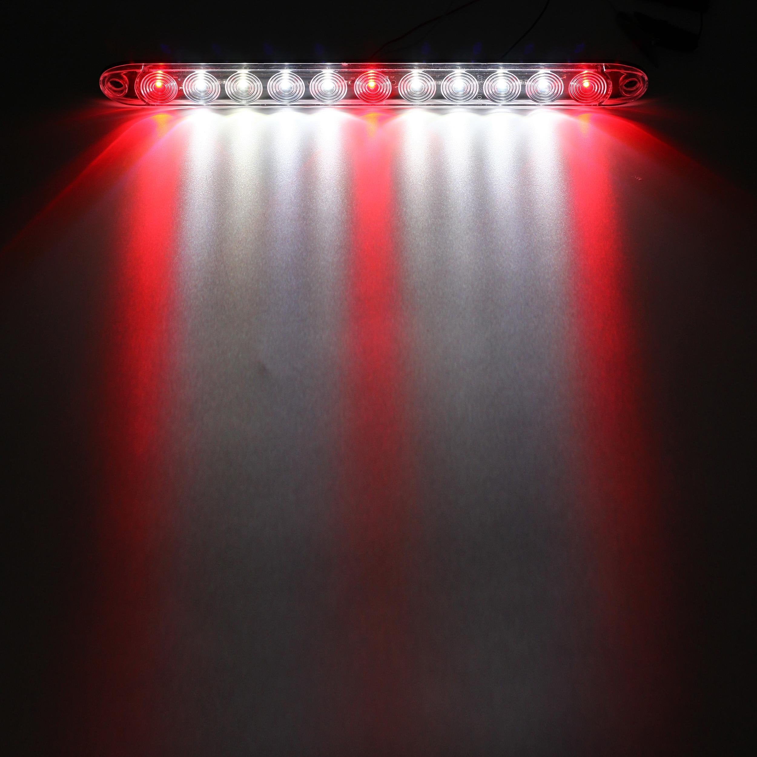 Partsam close-up of LED array and lens showing quality optics and reliable illumination
