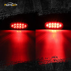 Partsam close-up of LED lens and diodes showing bright, long-lasting illumination