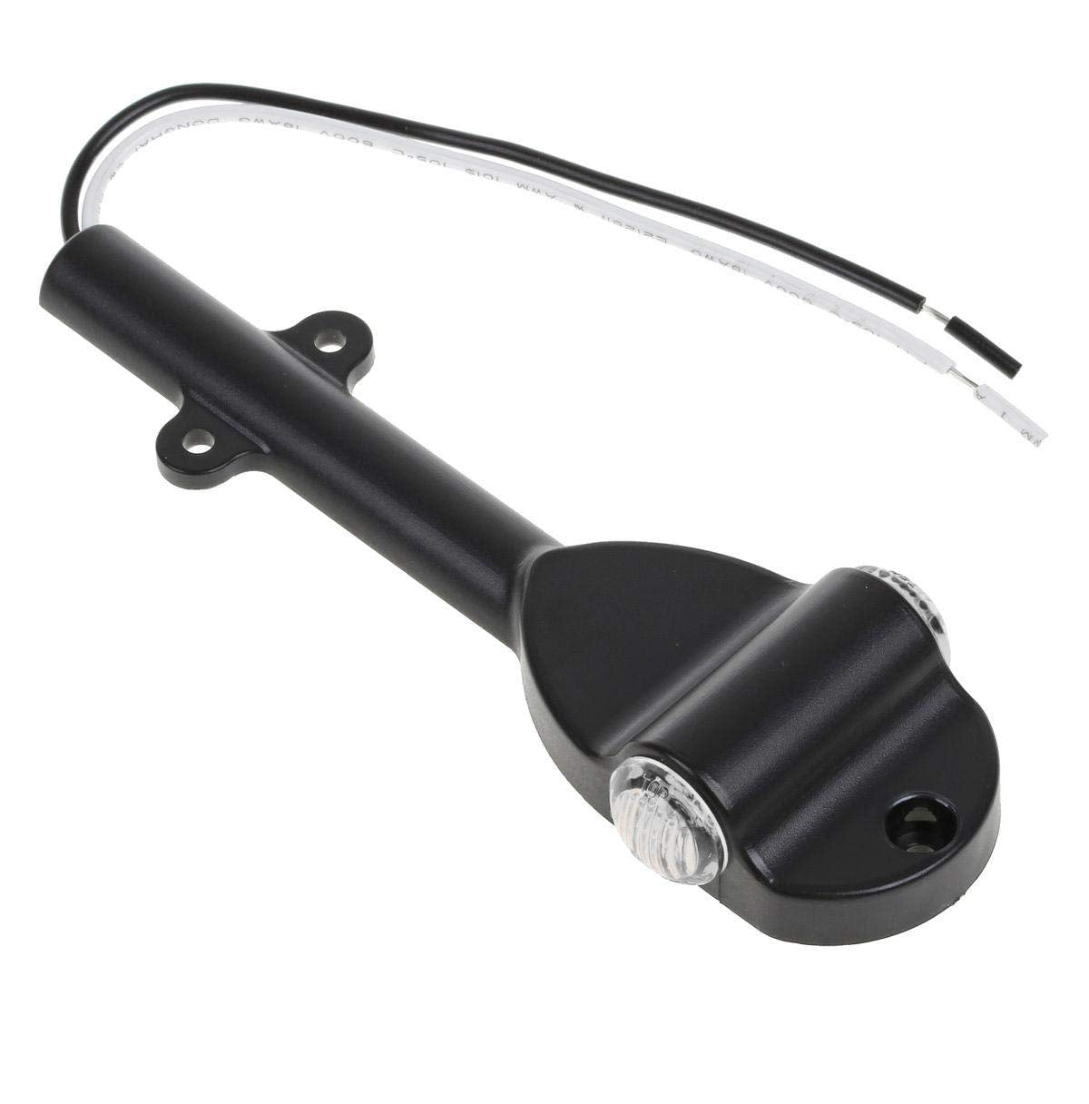 Partsam lights next to ruler showing compact size for easy fitting