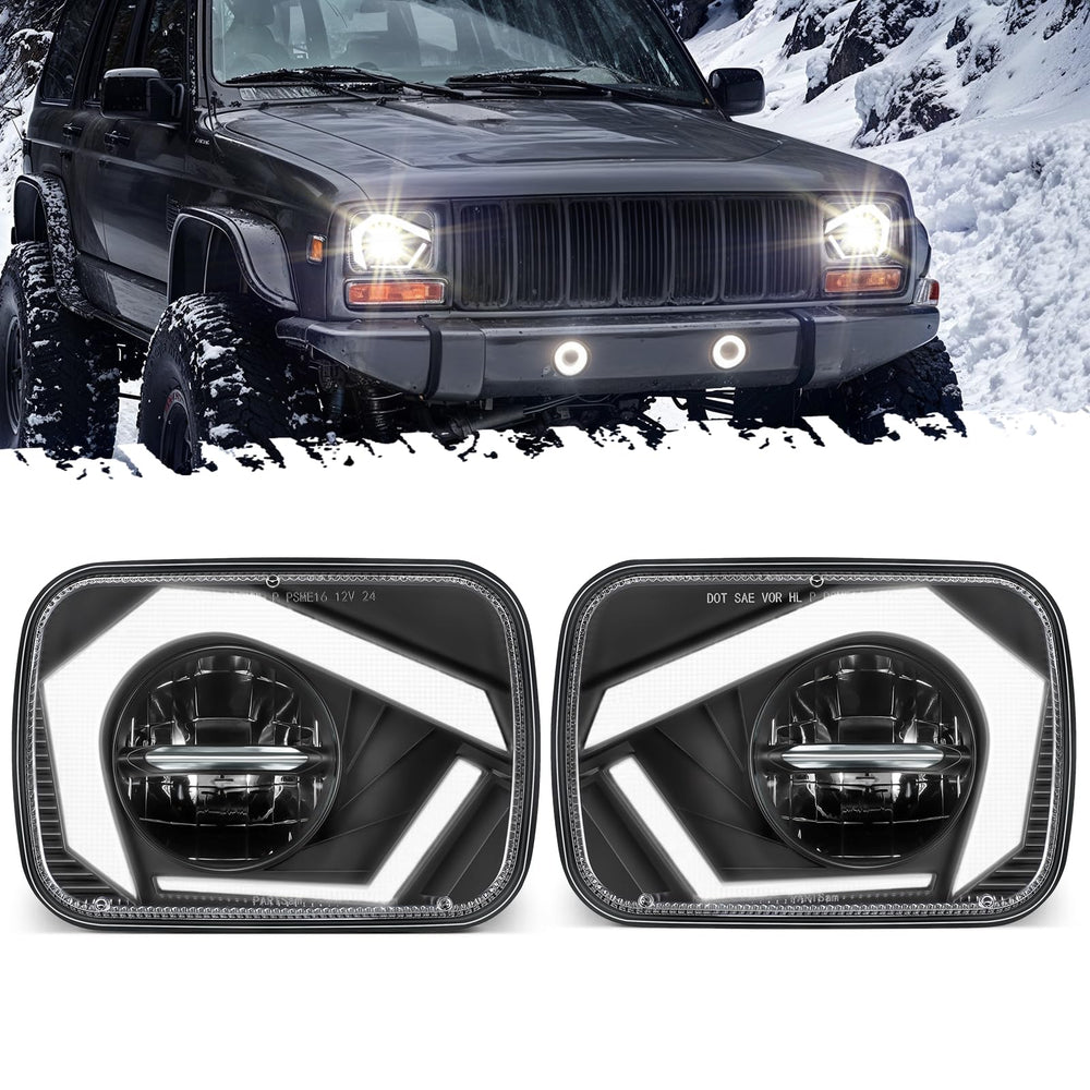 Partsam front view eagle-eye headlight showing distinctive animation and styling benefit