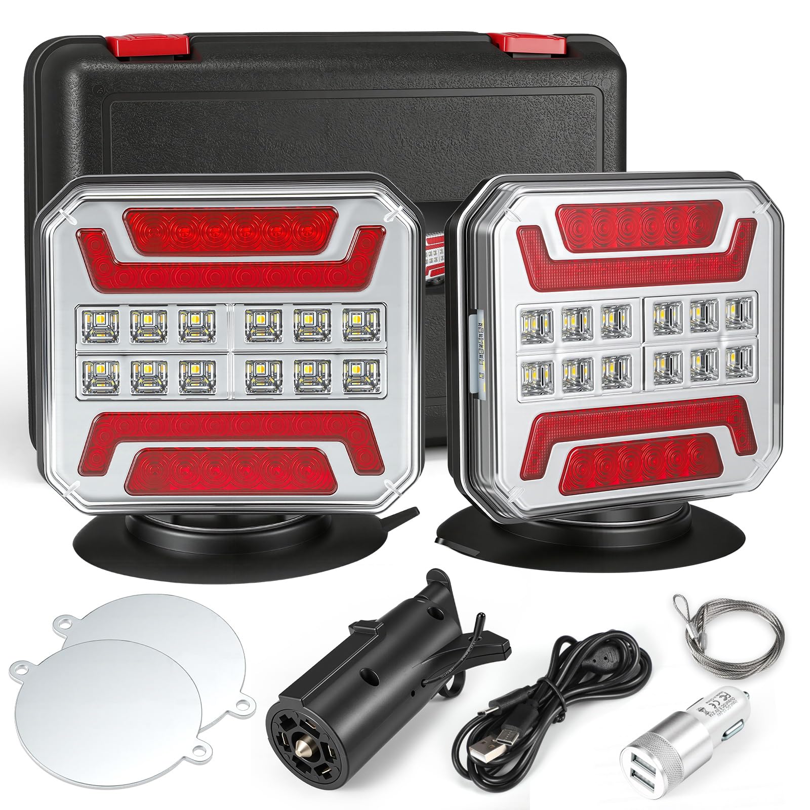 Partsam front view lamps showing clear signaling and easy setup