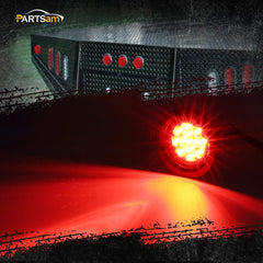 Partsam rubber grommet with two-wire pigtail for quick push-in installation and secure electrical connection