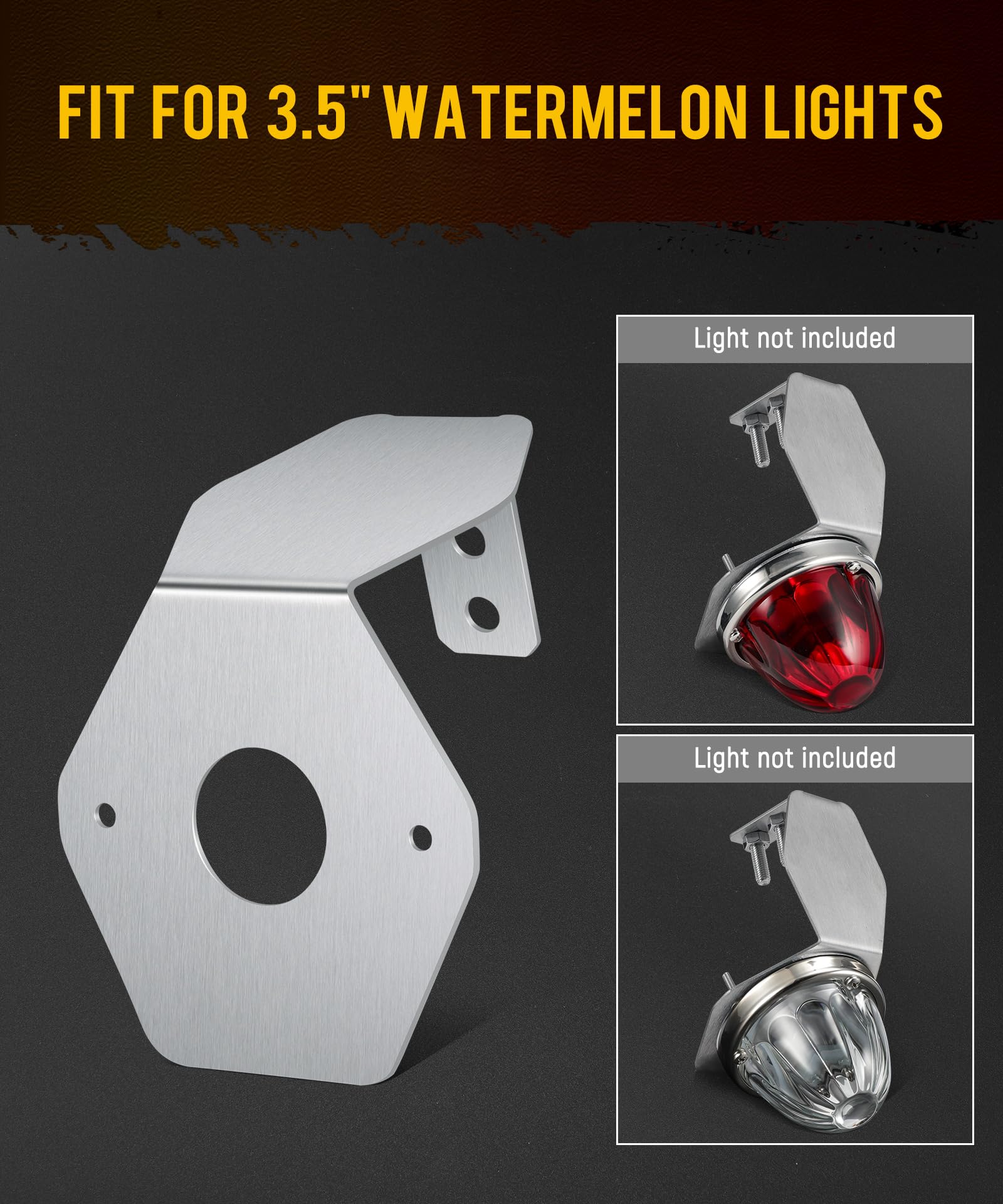 Partsam in use with watermelon light attached demonstrating correct alignment and function