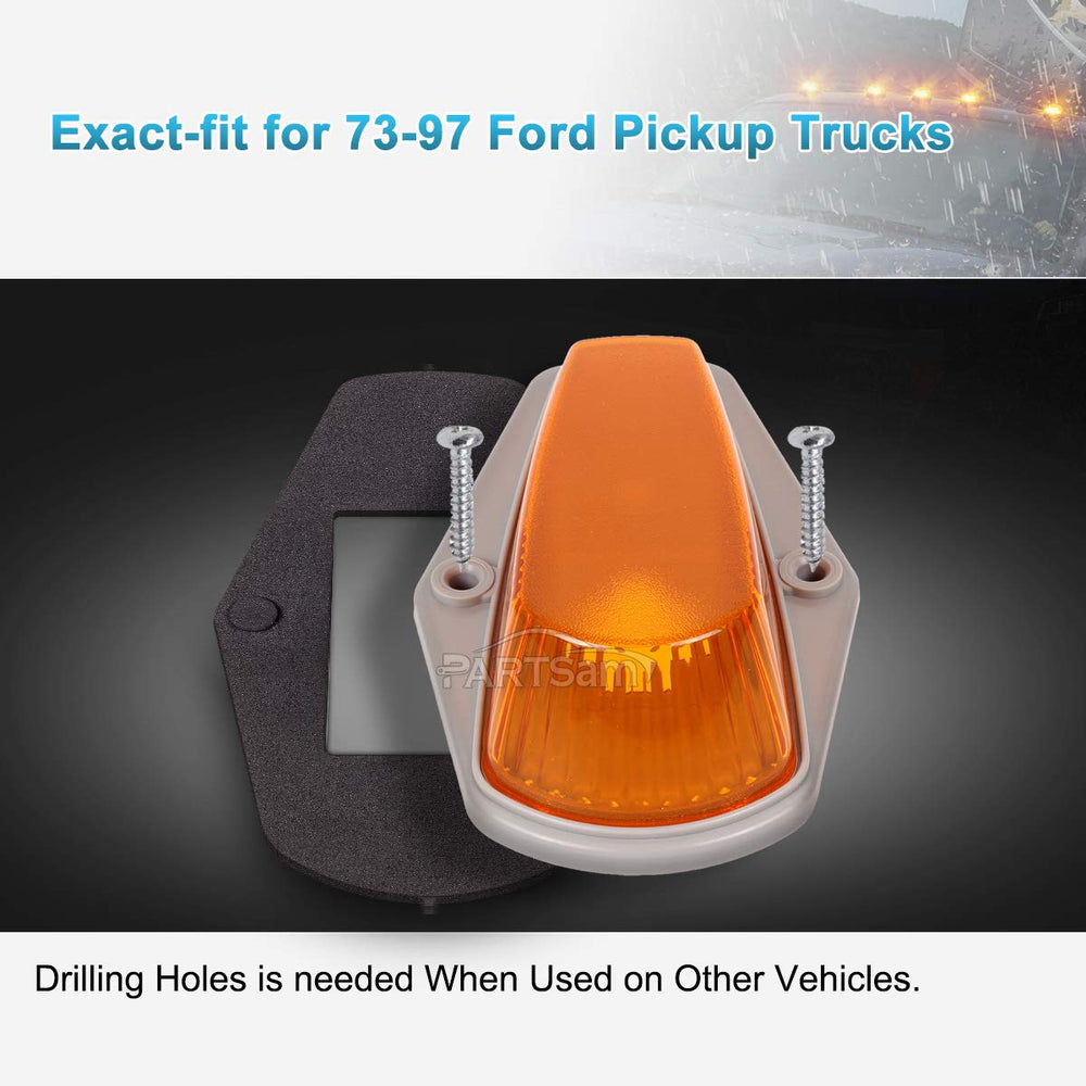 Partsam installed on F150 roof showing scale and factory-fit appearance for visual accuracy