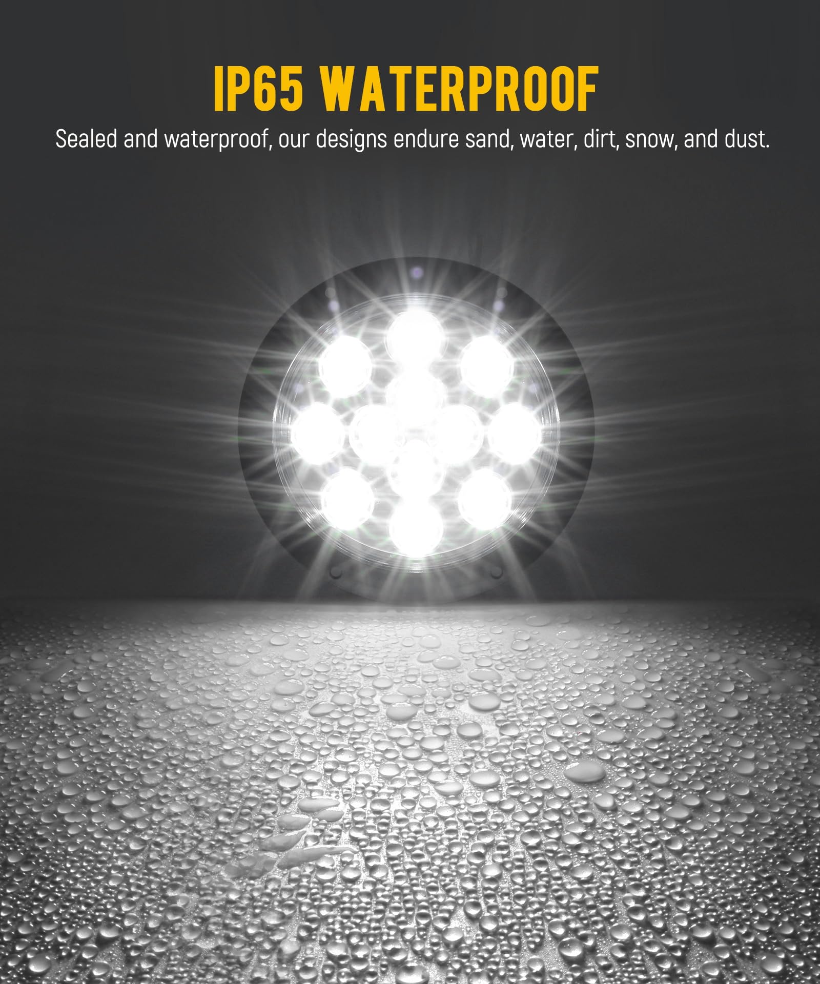 Partsam installed on trailer rear demonstrating durable, visible lighting
