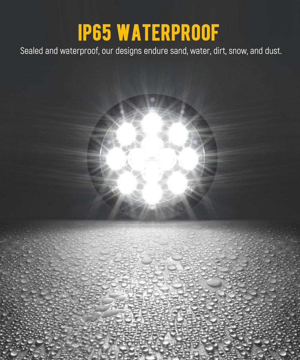 Partsam installed on trailer rear demonstrating durable, visible lighting