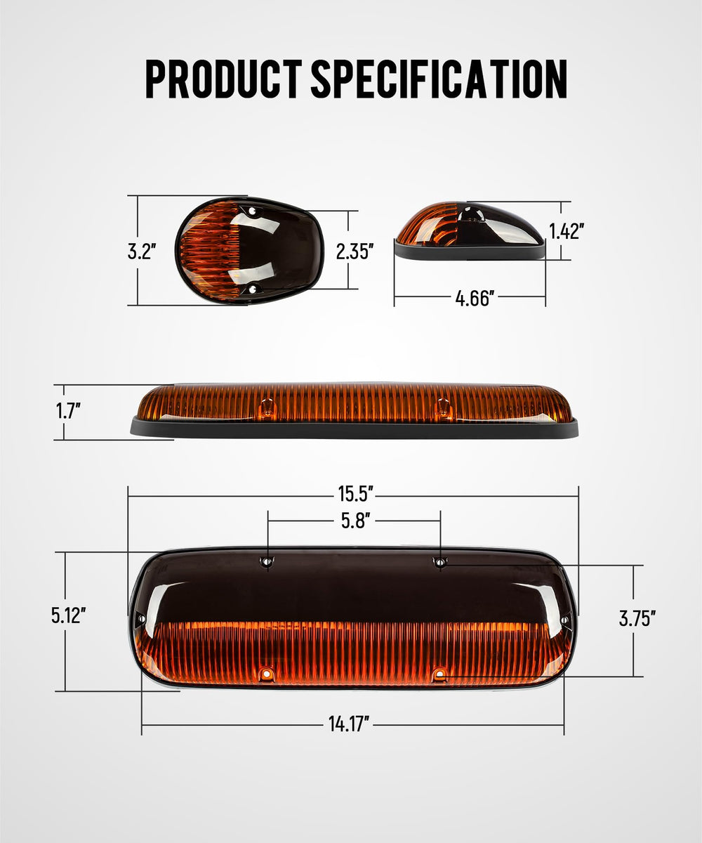 Partsam lights illuminated at night improving visibility and style
