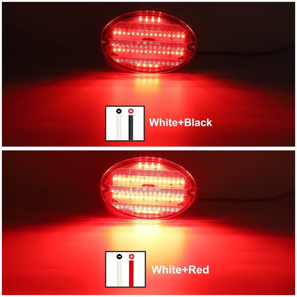 Partsam side profile of surface-mounted tail light demonstrating low-profile fit