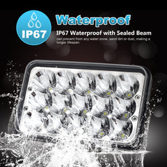 Partsam side profile highlighting sealed-beam housing and durable finish