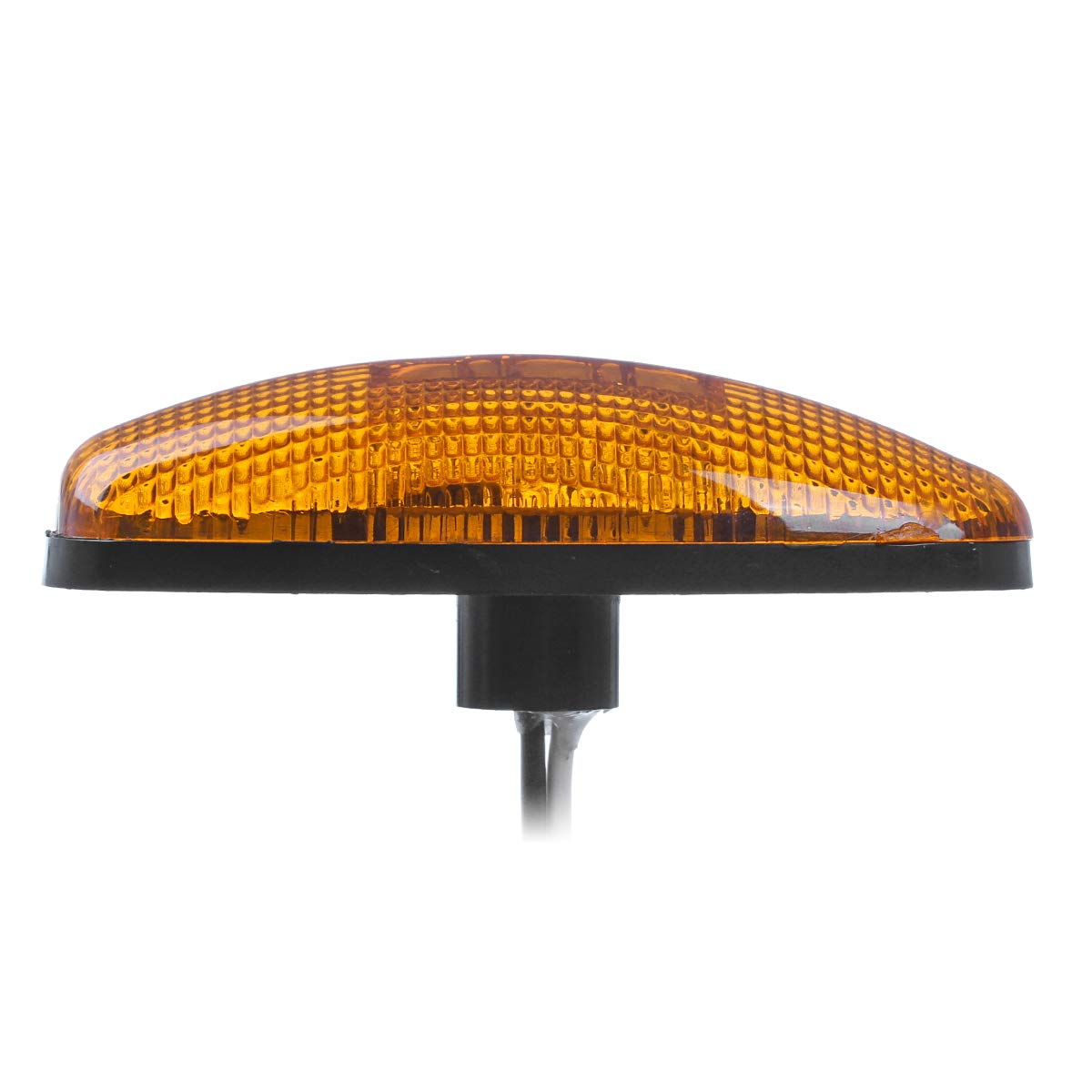Partsam LED marker next to ruler showing compact OEM-sized fit