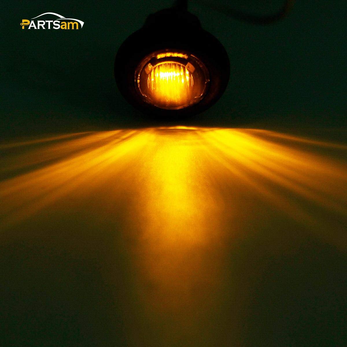 Partsam smoke lens close-up detail highlighting durable finish and subtle look