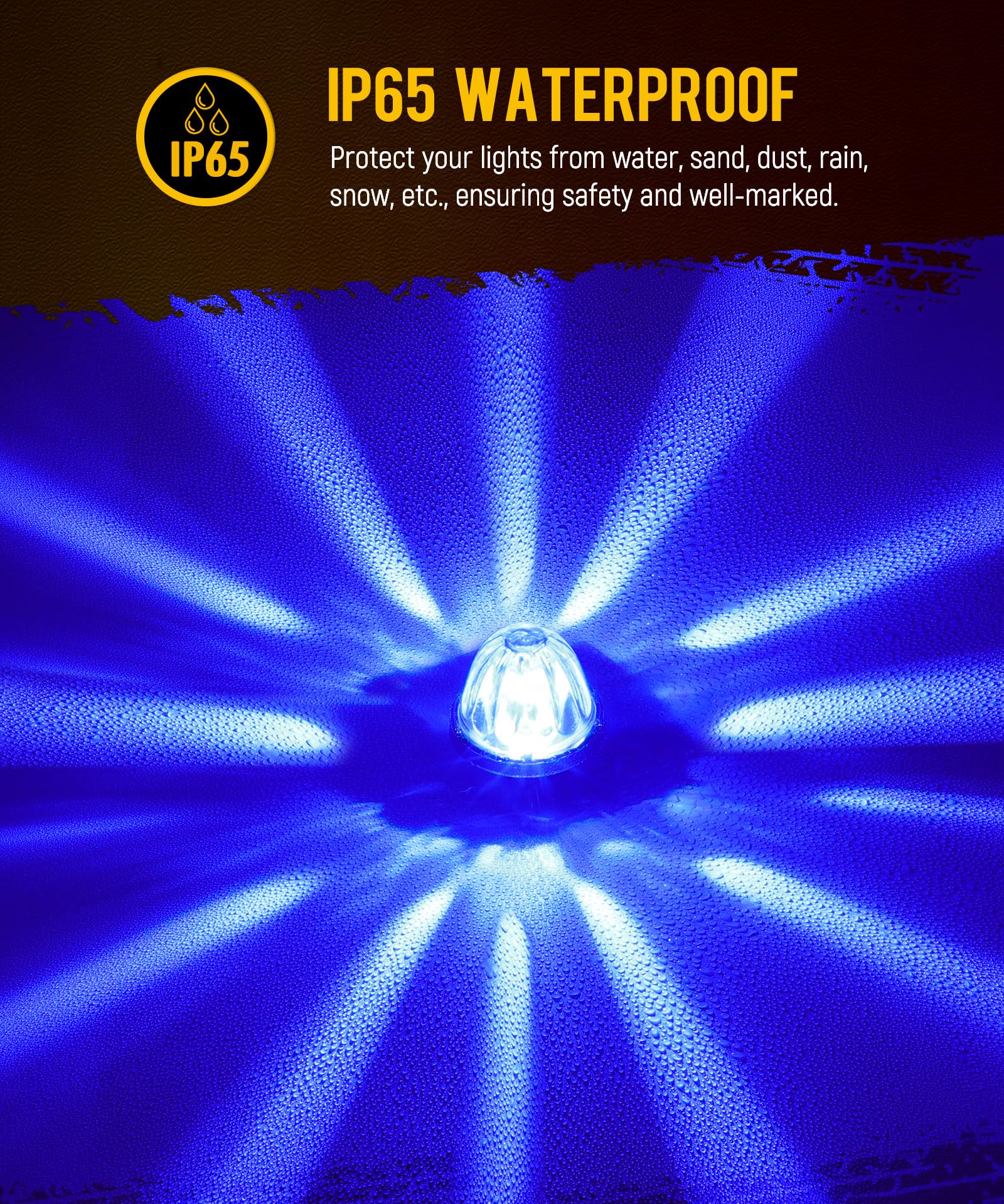 Partsam under glow on air cleaner showcasing custom accent lighting