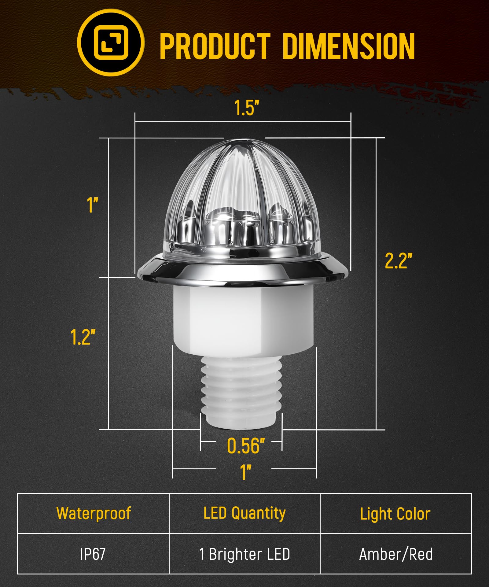 Partsam under running water showing IP67 waterproof protection for reliability