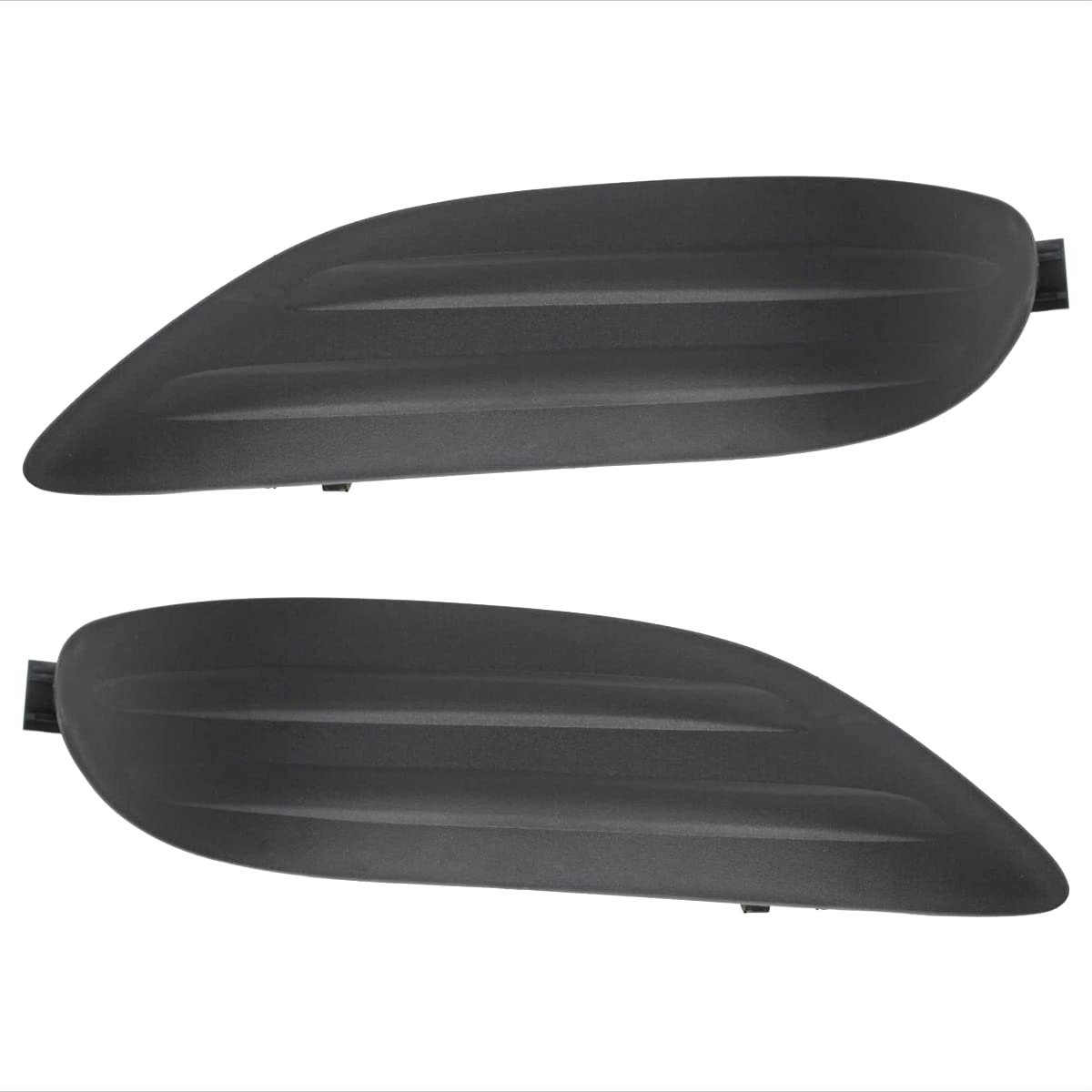 Parts N Go front view of both fog light covers showing restored appearance