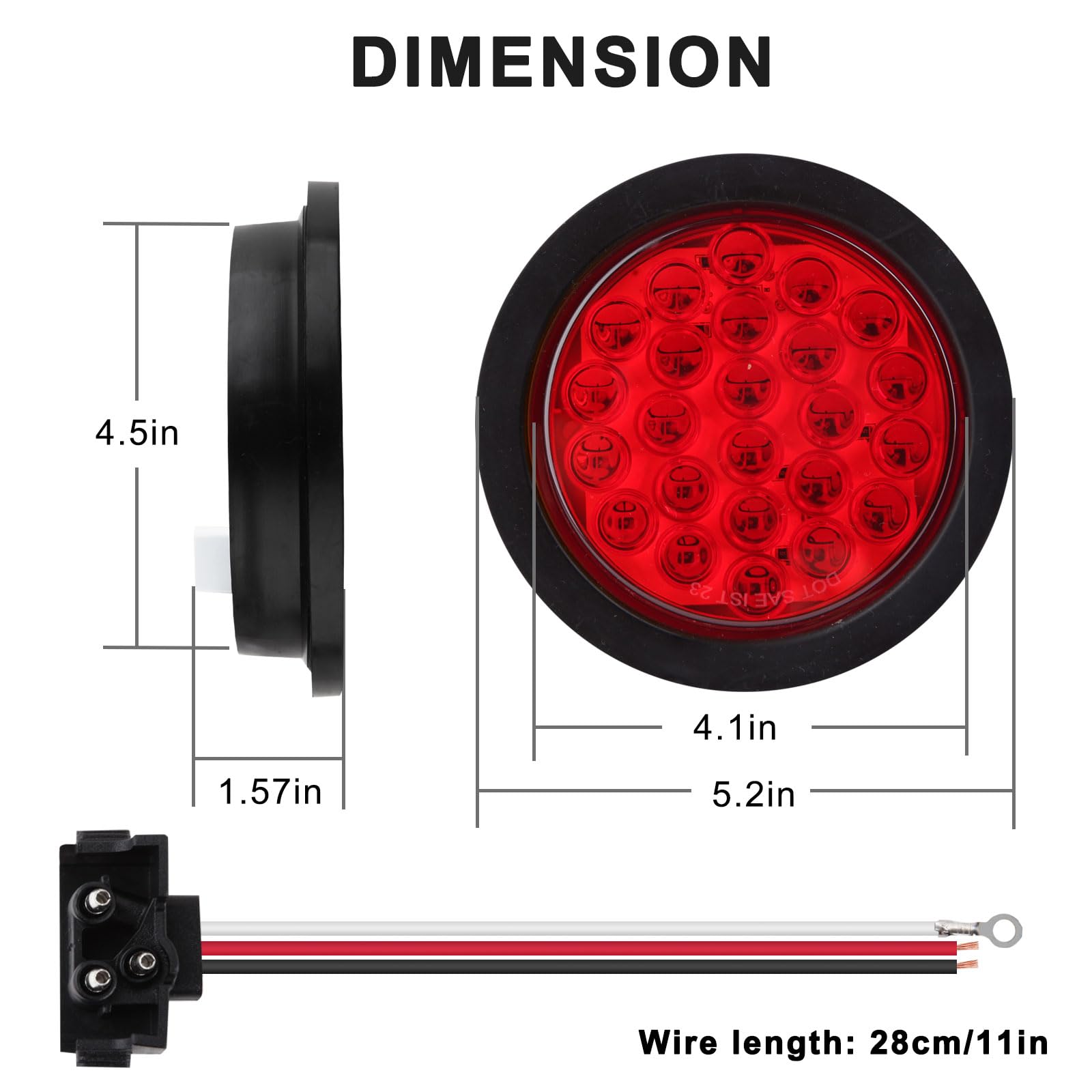 Partswcgg back grommet and seal image shows waterproofing and secure mount benefit