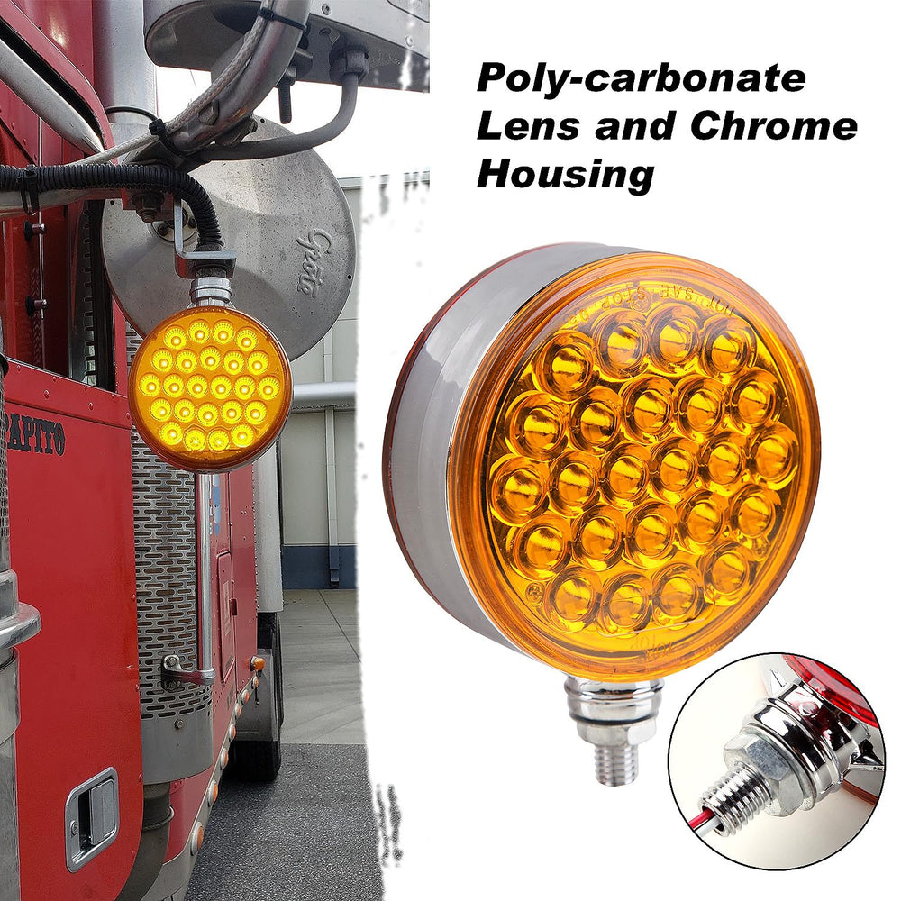 Partswcgg installed on a trailer fender illustrating improved visibility and safety